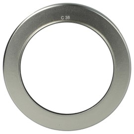 vhbw Lens Hood Compatible with Hasselblad SWC/M Zeiss Biogon 38mm Camera, Matte Silver, Aluminum, Round, 3.5"