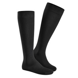 Hudson Men's Knee-High Socks, Black (Black 0005), 7.5/8 (Manufacturer size: 41/42)