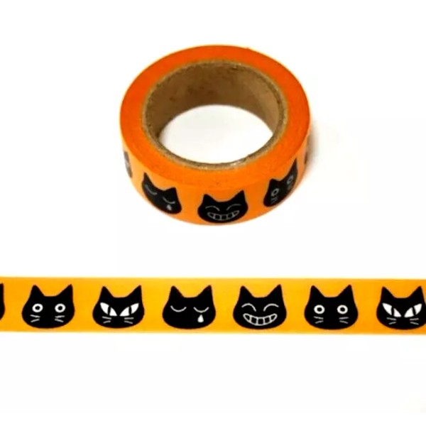 Unbranded CAT WASHI TAPE NEW 2000-now FULL ROLL