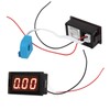 DC Ammeter with Hall Sensor LED Digital Display 50A High