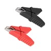 Crocodile Clips 2 Pack Butterfly Type Insulative Full Protective Alligator