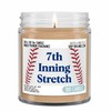 7th Inning Stretch Baseball Candle (8oz) Grass Dirt and Wood