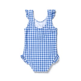 Coast & Crest One Piece Swimsuit Blue Gingham 2T