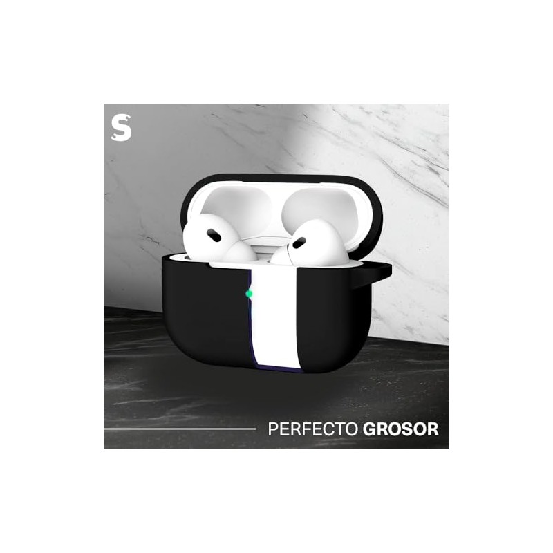 SOVICO - Funda Protectora Compatible con Airpods Pro 2. Silicón