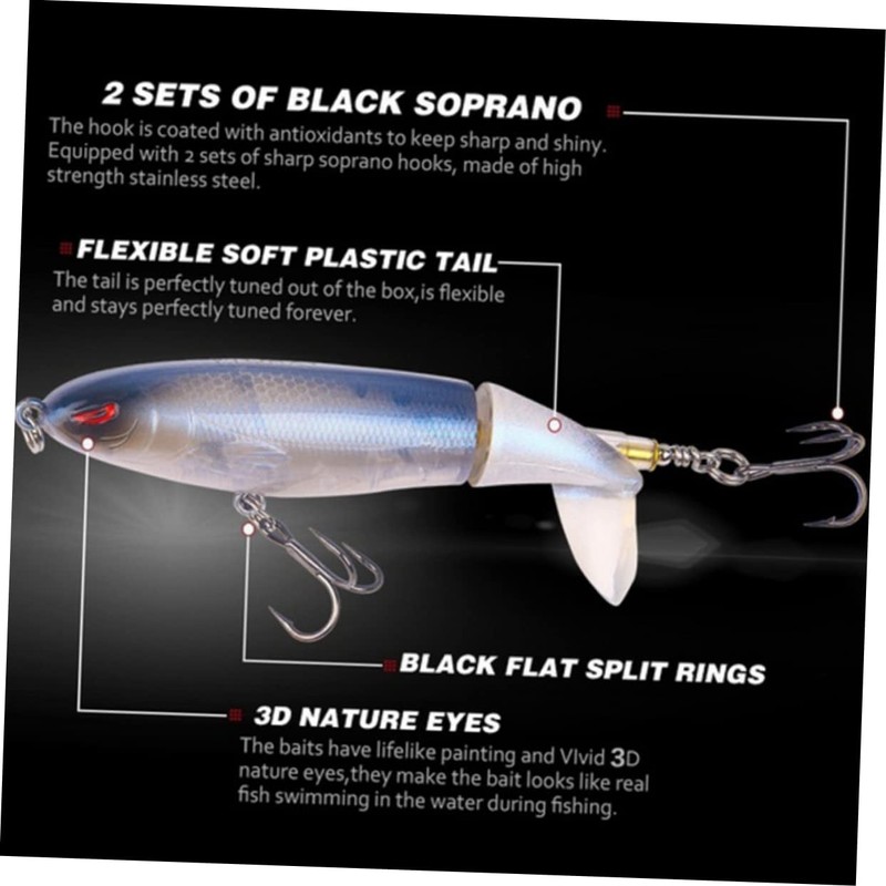 Sosoport Fishing Lure Set for Bass 13g Artificial Hard Bait