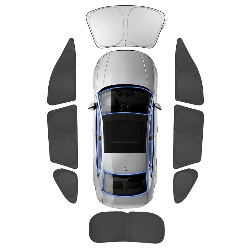 Car Side Window Cover Sun Shade Windshield Compatible with RAV4