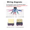 HDMI Solderless Signals Terminal,Gelrhonr Gold Plated HDMI Free Welding Connector