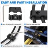 12pc Car Engine Spark Plug Wire Separator Divider Set for