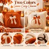 3D Plush Pumpkin Pillow Cover for Fall Decorating – Soft