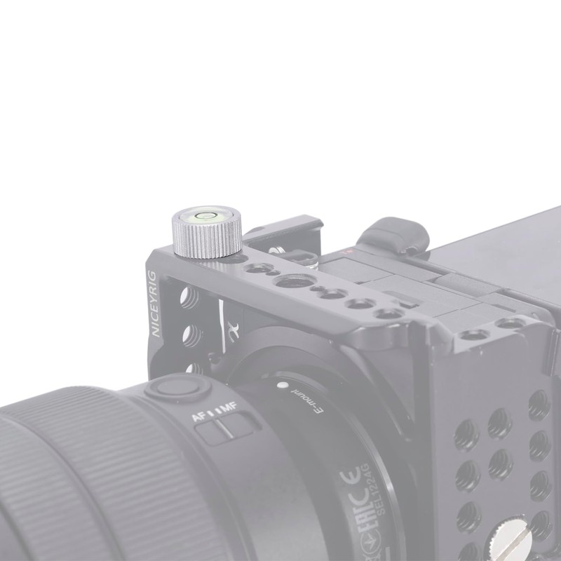 Niceyrig Camera Linear Bubble Level for Devices Leveling with 1/4''-20