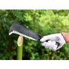 Thick Steel Blade Brush Axe, Heavy Duty Billhook Machete Hatchet