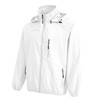 Spmor Men's Lightweight Waterproof Jacket Packable Windbreaker Running Coat White