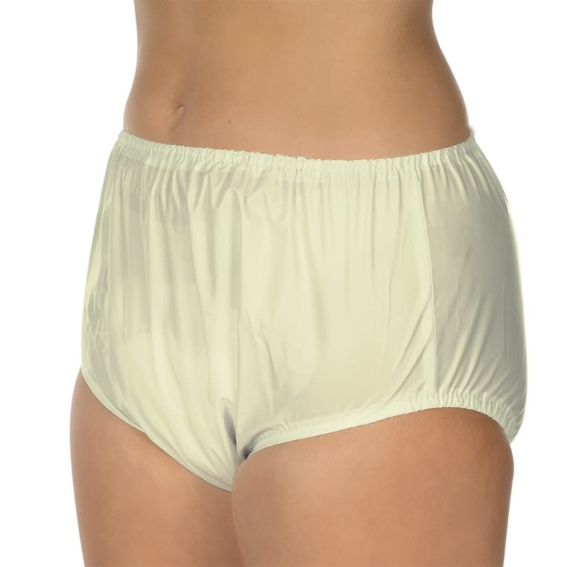 Suprima PVC Incontinence Briefs in White 56