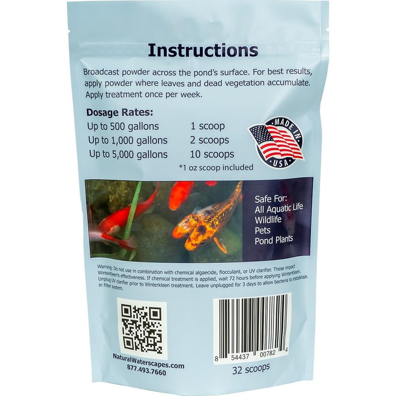 WinterKleen Fall & Winter Bacteria for Ponds | Koi Pond