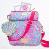 Lilly Pulitzer Pink Pencil Pouch Holder, Cute Travel Bag/Case with