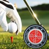 Artomnivera Premium Golf Green Reader Level Ball Marker with Bubble