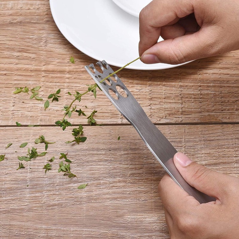 Herb Stripping Tool - Greens and Herb Stripper Steel Herb
