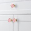 6 Pcs Clover Knobs Dresser Cabinets Kitchen Cupboard Pulls Drawer