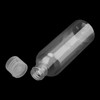 JAPCHET 30 PCS 100ml Clear Plastic Travel Bottles with Flip