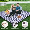 sapsisel 80”x 80” Picnic Blanket Extra Large, Waterproof and Foldable