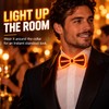 LED Light Up Suspenders with Bow Tie – Party Costume