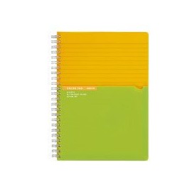 Kokuyo tuinringuno-to A5 Color Tag Fresh Yellow [3 Books]