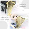 ibasenice Lightweight Instrument Decorations - 1pc Mini Harp Home Decoration