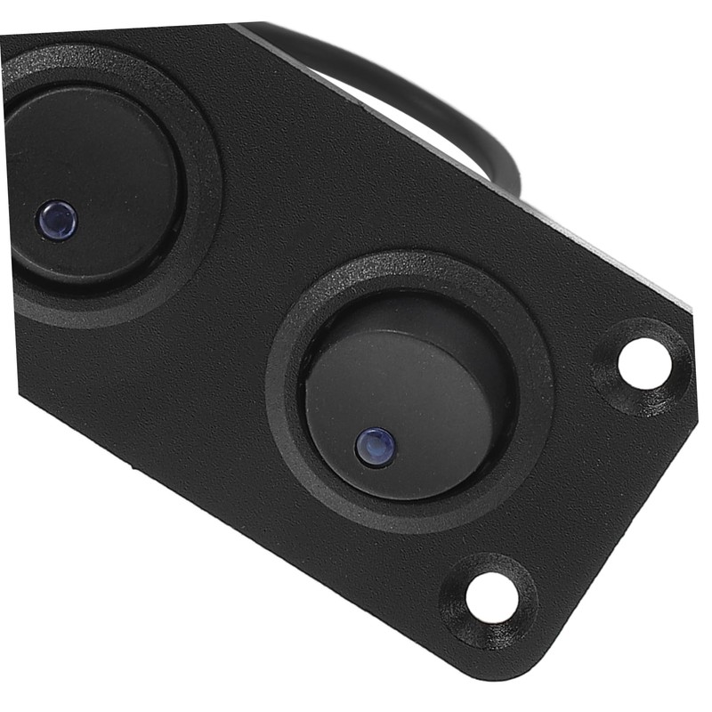 FUNOMOCYA Gang Toggle Switch Panel for Vehicle Easy to Install