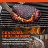 PK Grills Charcoal Basket Tray for Barbecue, BBQ Grill Accessories,