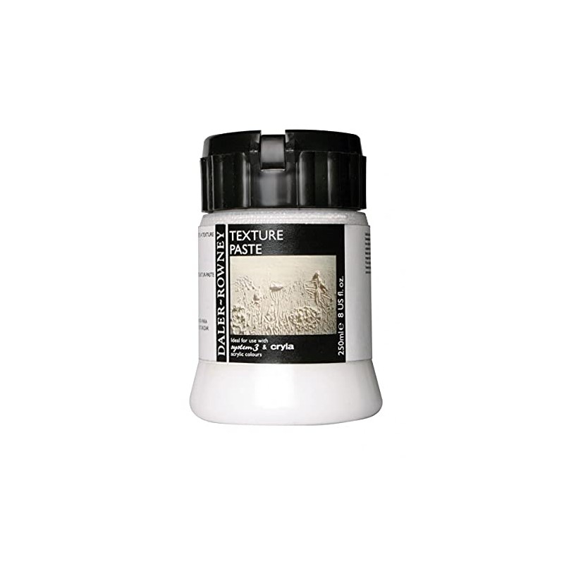 Daler-Rowney Acrylic Medium, Plastic Pot, 33.81oz - 1L, Texture Paste