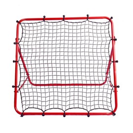 DRNM Soccer Rebound Net - 40×40 in Football/Soccer/Baseball/Basketball Rebounder Net Portable Training Soccer Net for Kids and Teenagers - Perfect for Backyard Soccer Practice, Easy to Set up