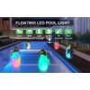 Supernight 2 Pack Solar Floating Penguin Lights with Remote Waterproof