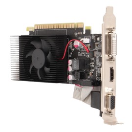 Tarjeta Gráfica GT730 de 4 GB, Tarjeta Gráfica para Juegos GDDR3 de 128 bits, Tarjeta Gráfica de Escritorio con Diseño de Perfil bajo, Reloj de Memoria GPU de 650 MHz y 5000 MHz