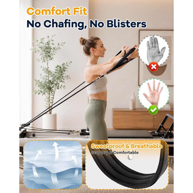 Wonderful Day Upgraded Pilates Loops Compatible with Tonal Smart Home