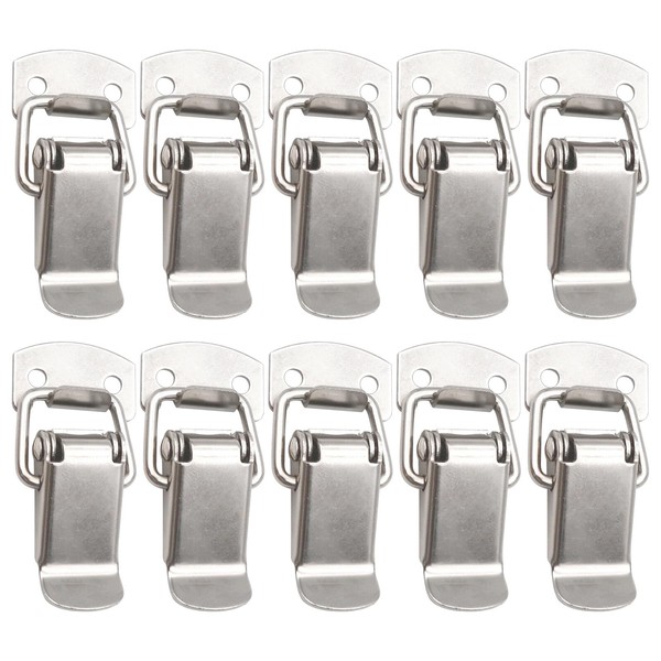 Zasjon Pack of 10 Tension Latches, 47 mm, Box Closure,