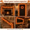 Guirnalda de Otoño con Luces Cálidas, 1.75 m, Hojas de