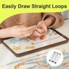 Gblckadof Wire Straightener 1 Set 3 Rollers White