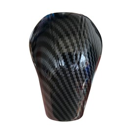 ruihe Car Gear Shift Knob Cover Trim Carbon Fiber Color Sticker Decorator Fit for Hyundai Tucson 2016 2017 2018 2019 2020 2021