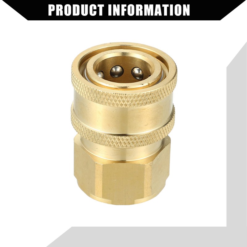 Hihaha Pressure Washer Coupler/Outer Washer Gun Adapter Universal for Car/Durable