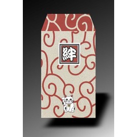 ポチ袋猫 絆 5枚入/1束
