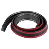1.5m/4.9ft Carbon Fiber Soft Rubber Car Rear Roof Trunk Spoiler