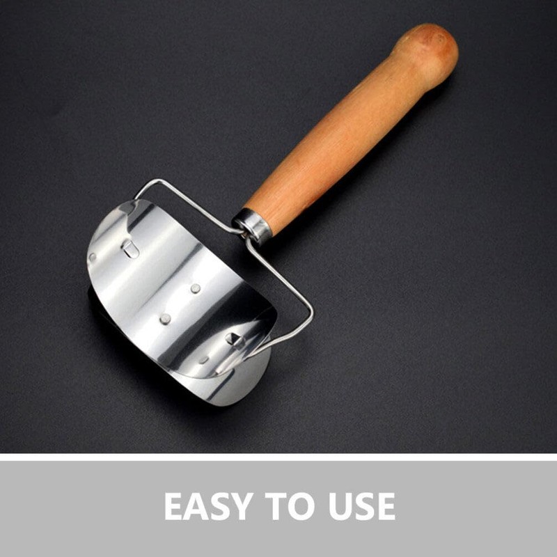 MAGICLULU Rolling Pastry Cutter Stainless Steel Dumpling Wrapper Ravioli Circle