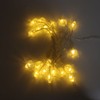 20 LEDs Christmas Lights Outdoor Strawberry Fairy String Lights Battery
