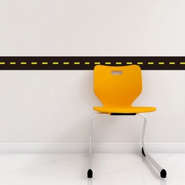 VisitRyl Rustic Road Decor Wallpaper Border - Nature Decor for Bedroom, Classroom, Bulletin Board - 3.93 in X 118 in