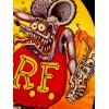 RAT FINK STICKER “EYEBALL SODA” 3 1/4 X 3 3/8”