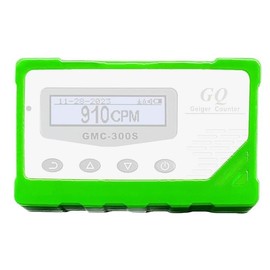 GQ GMC Digital Geiger Counter Nulcear Radiation Detector Drop-Proof Silicone Case (Black, Green, Yellow) (Green)