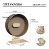 Quiet Hamster Wheel 10.2 Inch Dual-Bearings Silent Small Animals Running