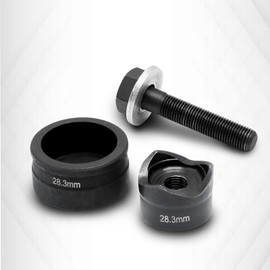 CCLIFE Hole Cutter 28.3 mm Screw Hole Punch for Precise Hole Punching in Sink, Metal and Stainless Steel