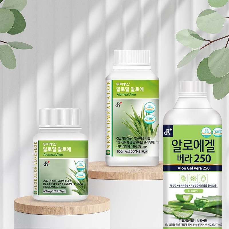 두리농산 Kwaebyeon Alomeal Aloe 2 Type A (360 tablets +