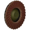 Proxxon 28590 0.5L Flap Disc 100 Grit Aluminum Oxide For